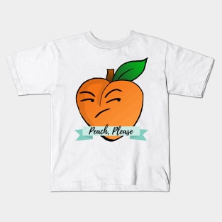 Peach, please Kids T-Shirt